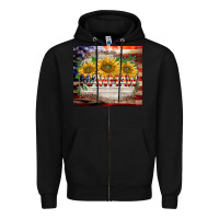 Black patriotic mawmaw tumbler Zipper Hoodie - BarkalooDesign