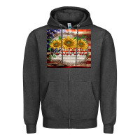 Charcoal Heather patriotic mawmaw tumbler Zipper Hoodie - BarkalooDesign