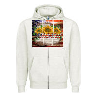 Oatmeal Heather patriotic mawmaw tumbler Zipper Hoodie - BarkalooDesign
