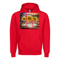 Red patriotic mawmaw tumbler Zipper Hoodie - BarkalooDesign