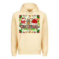Pina Colada Christmas Vibes Premium Hoodie - CowhideDigitalArt