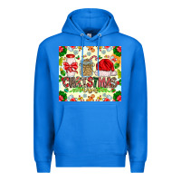 True Royal Christmas Vibes Premium Hoodie - CowhideDigitalArt