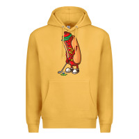 Mustard Funny Golfing Hot Dog Golf Gifts Shirts for Men Boys Golfer Premium Hoodie - maiPhamDesign