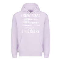 Lilac liberal tears and cold beers   funny political t shirt Premium Hoodie - maiPhamDesign