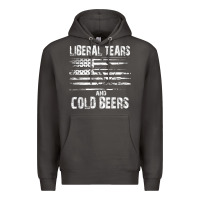 Smoke liberal tears and cold beers   funny political t shirt Premium Hoodie - maiPhamDesign