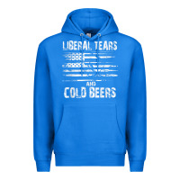 True Royal liberal tears and cold beers   funny political t shirt Premium Hoodie - maiPhamDesign