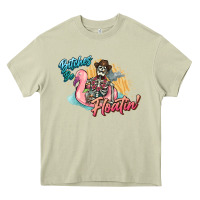 Mossy Bitches be floatin' skeleton summer Heavy Core Tee - NancyCooperArtShop