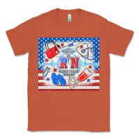 Copper American memorial day rn registered nurse Classic Tee - TumblerDesignByShophia