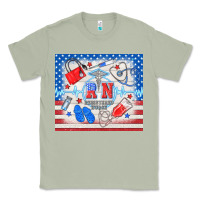 Matcha American memorial day rn registered nurse Classic Tee - TumblerDesignByShophia