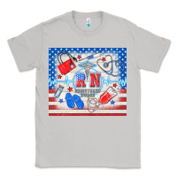 Moon Dust American memorial day rn registered nurse Classic Tee - TumblerDesignByShophia