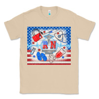 Mushroom American memorial day rn registered nurse Classic Tee - TumblerDesignByShophia