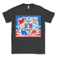 Smoke American memorial day rn registered nurse Classic Tee - TumblerDesignByShophia
