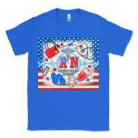 True Royal American memorial day rn registered nurse Classic Tee - TumblerDesignByShophia