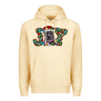 Pina Colada Christmas Pitbull Joy Premium Hoodie - RanaPortraitStore