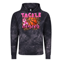 Cloud Black Tackle Cancer Basketball Vintage Hoodie - FaDigitalArtStudio
