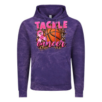 Cloud Purple Tackle Cancer Basketball Vintage Hoodie - FaDigitalArtStudio
