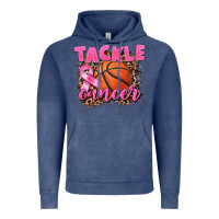 Vintage Denim Tackle Cancer Basketball Vintage Hoodie - FaDigitalArtStudio