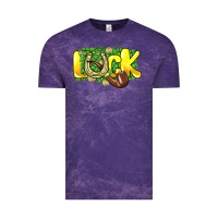 Cloud Purple Love St. Patrick's Day Vintage Tee - HowdyJamesFarm