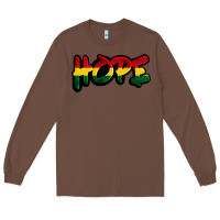 Chestnut Juneteenth hope Long Sleeve Tee - FaDigitalArtStudio