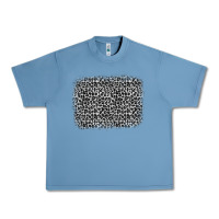 Pebble Blue grey leopard background Urban Heavy Tee - OliviaCreatesArt