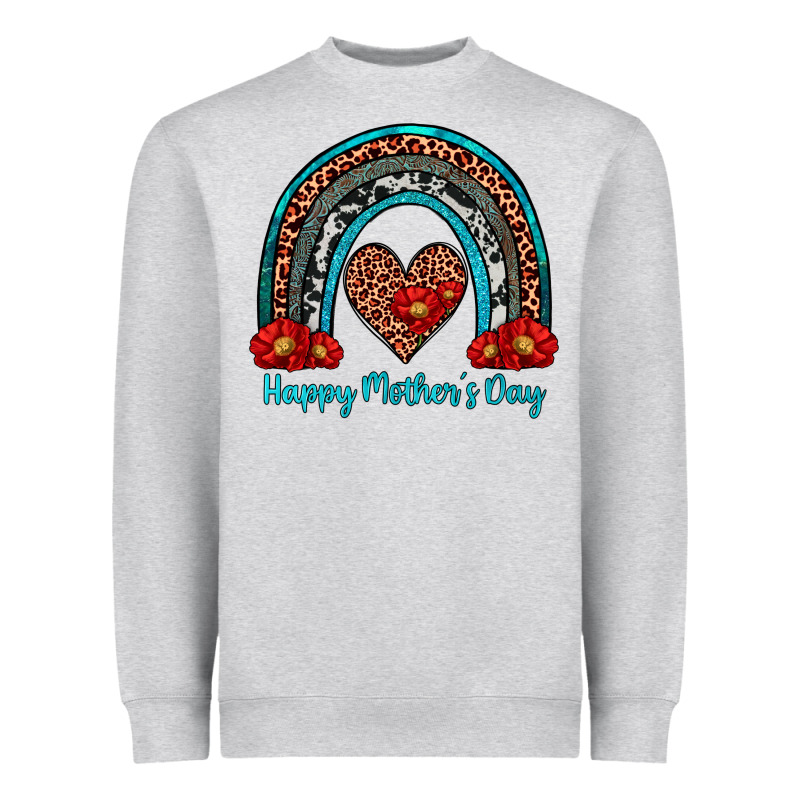 Happy Mother's Day Rainbow Heavyweight Sweatshirt by Artiststas | Teevron