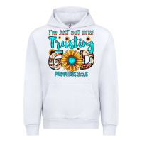 White i m just out here trusting god proverbs 3 5,6 Urban Hoodie - JahusDesignShop