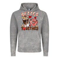 Cloud Rock Better together Valentine's Day Vintage Hoodie - FaDigitalArtStudio