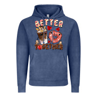 Vintage Denim Better together Valentine's Day Vintage Hoodie - FaDigitalArtStudio