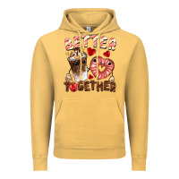 Vintage Mustard Better together Valentine's Day Vintage Hoodie - FaDigitalArtStudio