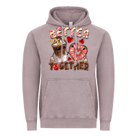 Vintage Zinc Better together Valentine's Day Vintage Hoodie - FaDigitalArtStudio