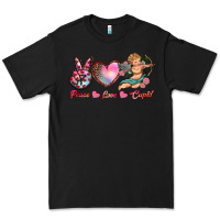 Black peace love cupid Premium Tee - RanaPortraitStore
