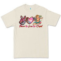 Bone peace love cupid Premium Tee - RanaPortraitStore