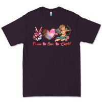 Plum peace love cupid Premium Tee - RanaPortraitStore