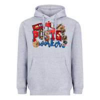 Heather Grey postal worker Heavyweight Hoodie - AdoDesignShop