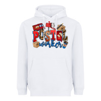 White postal worker Heavyweight Hoodie - AdoDesignShop