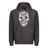 Smoke Matching Family French Bulldog Dog Skull Costume Halloween Premium Hoodie - maiPhamDesign