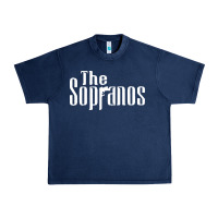 Navy the sopranos Urban Heavy Tee - maiPhamDesign
