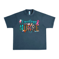 Midnight Navy oncology nurse Urban Heavy Tee - OliviaCreatesArt