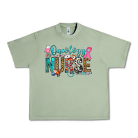 Oil Green oncology nurse Urban Heavy Tee - OliviaCreatesArt