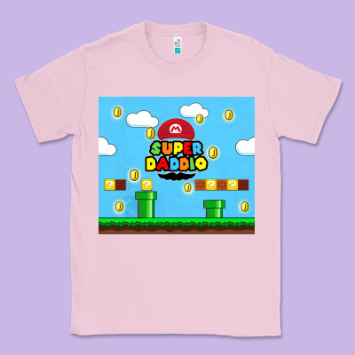 Super Daddio Classic Tee Designed By Tumblerdesignbyshophia