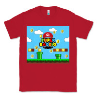 Red super daddio Classic Tee - TumblerDesignByShophia