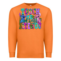 Carrot touch me and i will bite Premium Sweatshirt - AdoDesignShop
