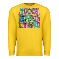 Lemon touch me and i will bite Premium Sweatshirt - AdoDesignShop