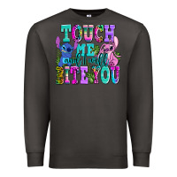 Smoke touch me and i will bite Premium Sweatshirt - AdoDesignShop