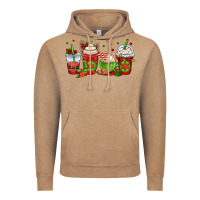 Vintage Coffee christmas coffee cups Vintage Hoodie - OliviaCreatesArt