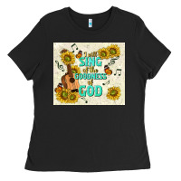 Black i will sing of the goodness of god Ladies Tee - TumblerDesignByShophia