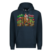Navy Giddy Up Jingle Horse Pick Up Your Feet Premium Hoodie - CowhideDigitalArt