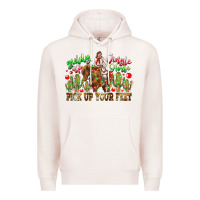 Giddy Up Jingle Horse Pick Up Your Feet Premium Hoodie | Teevron