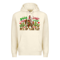 Sandshell Giddy Up Jingle Horse Pick Up Your Feet Premium Hoodie - CowhideDigitalArt