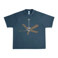 Midnight Navy ceiling fan lazy diy halloween costume funny easy t shirt Urban Heavy Tee - maiPhamDesign